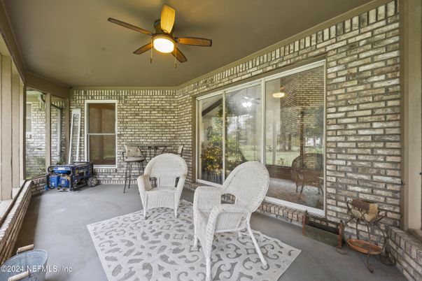 Interior, Stone Walls, Sun Room
