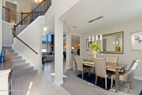 Dining room, Interior, Pendant Lights