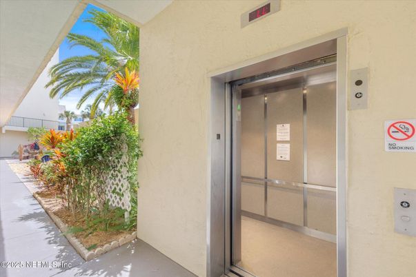 Elevator, Exterior, Interior