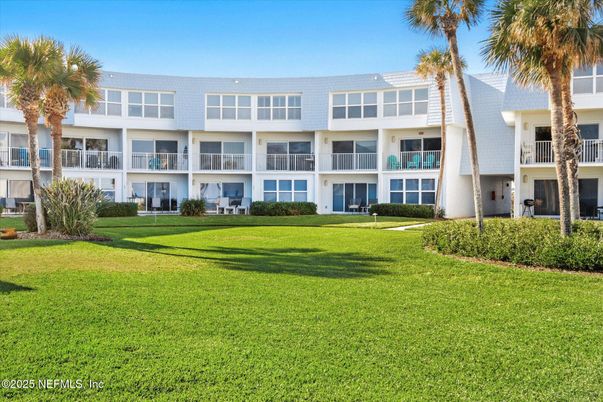 Backyard, Exterior, Facade, Condo Building