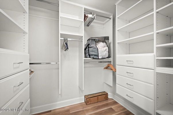 Interior, Walk-in Closets, Wood Texture Flooring