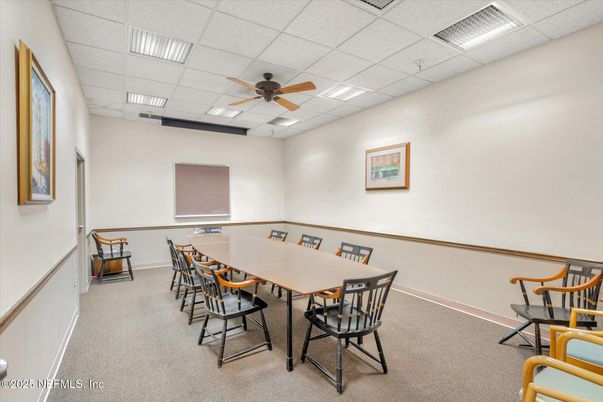 Dining room, Interior, Recessed Lighting