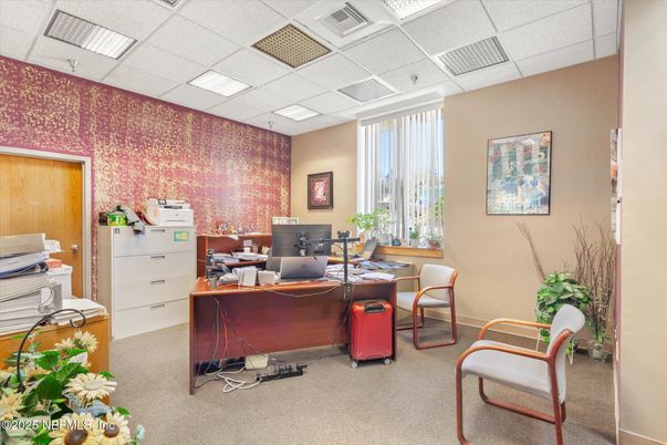 Home Office, Interior, Recessed Lighting