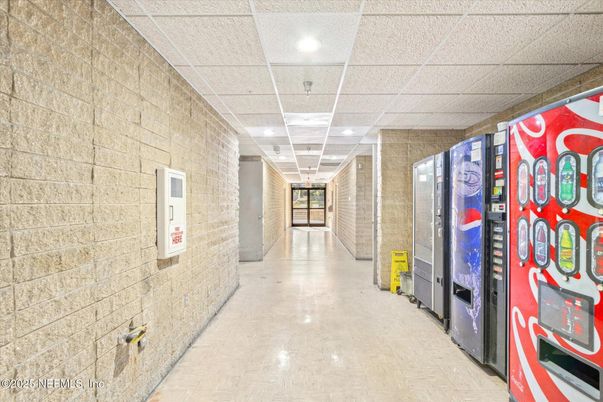Interior, Recessed Lighting, Stone Walls