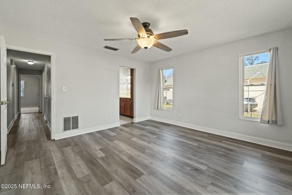 Empty room, Interior, Wood Texture Flooring