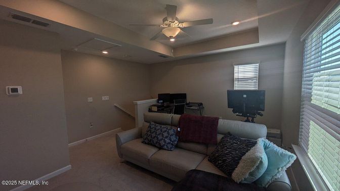 Home Office, Interior, Living room, Recessed Lighting