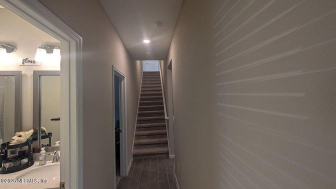 Interior, Recessed Lighting, Wood Texture Flooring