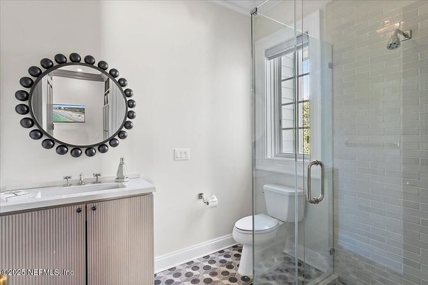 Bathroom, Glass Shower, Interior
