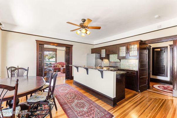 Dining room, Interior, Kitchen, Wood Texture Flooring