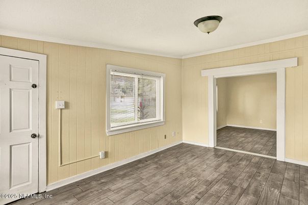 Empty room, Interior, Wood Texture Flooring