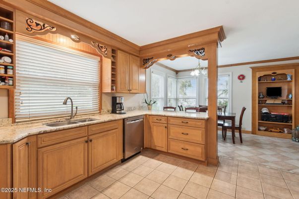 Dining room, Interior, Kitchen