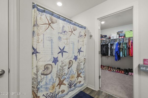 Interior, Recessed Lighting, Walk-in Closets, Wood Texture Flooring