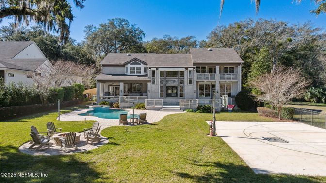 Backyard, Exterior, Facade, Pool, Cape Cod