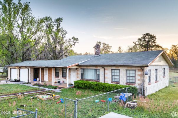 Attached, Backyard, Exterior, Facade, Ranch