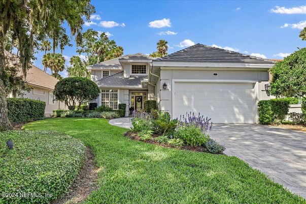 Attached, Backyard, Exterior, Facade, Mediterranean