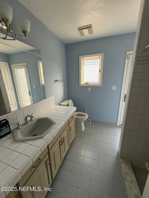 Bathroom, Interior, Tile Countertops