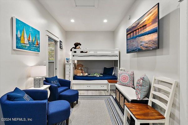 Bedroom, Interior, Living room, Recessed Lighting