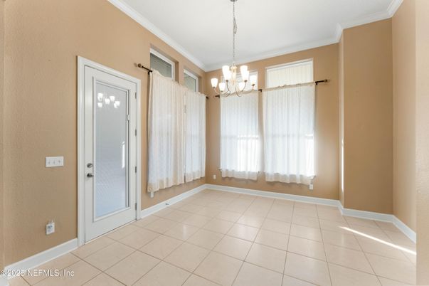 Chandelier, Empty room, Interior