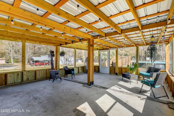 Interior, Wooden Beams