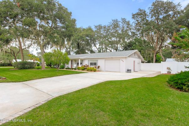 Attached, Backyard, Exterior, Facade, Ranch