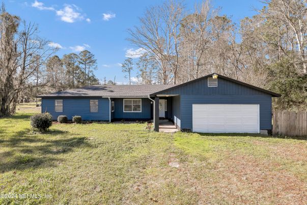 Attached, Backyard, Exterior, Facade, Ranch