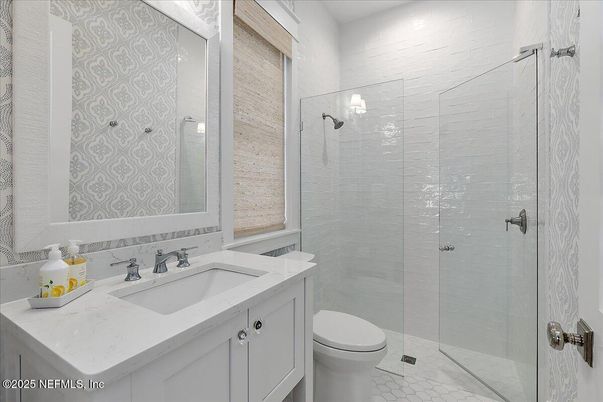 Bathroom, Glass Shower, Interior
