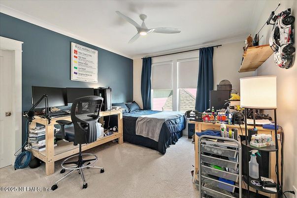 Bedroom, Home Office, Interior