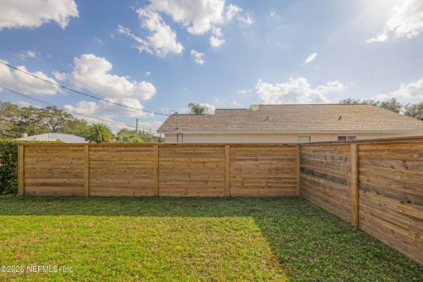 Backyard, Exterior