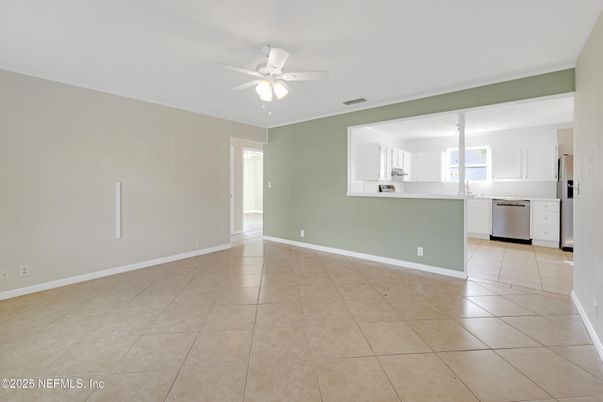 Empty room, Interior, Kitchen