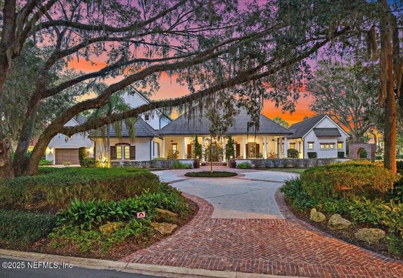Attached, Backyard, Exterior, Facade, French Provincial
