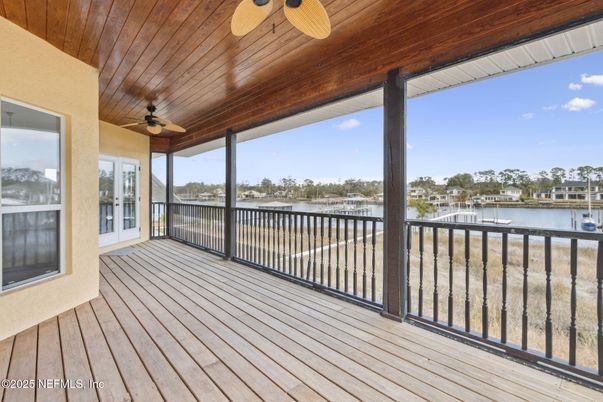 Exterior, Water, Wooden Ceilings, Wood Texture Flooring