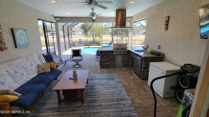 Interior, Pool, Recessed Lighting