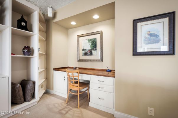 Home Office, Interior, Recessed Lighting
