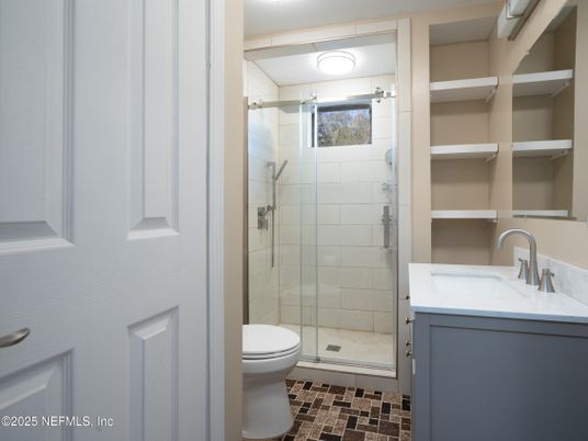Bathroom, Glass Shower, Interior