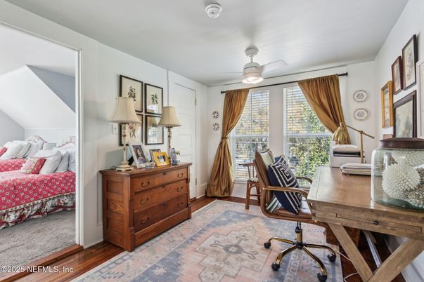 Bedroom, Home Office, Interior, Wood Texture Flooring