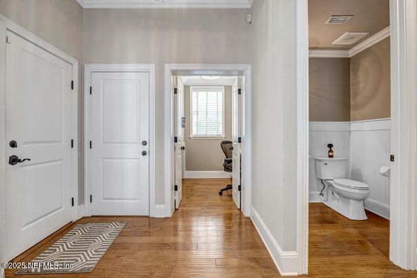 Bathroom, Interior, Wood Texture Flooring