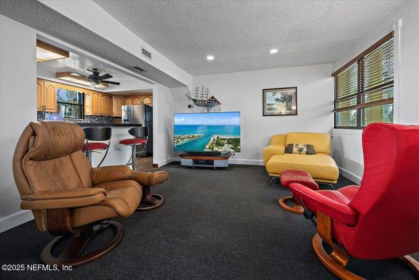 Interior, Kitchen, Living room, Recessed Lighting