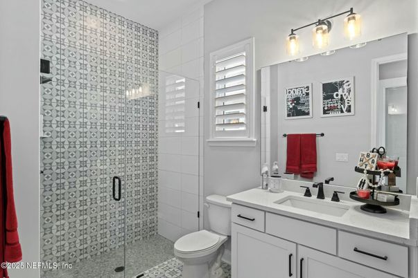 Bathroom, Glass Shower, Interior