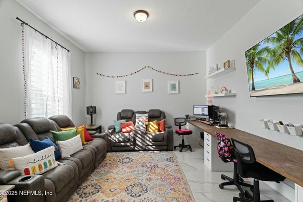 Home Office, Interior, Living room