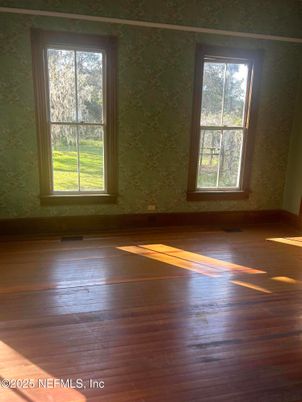 Empty room, Interior, Wood Texture Flooring