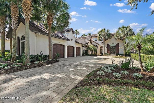Attached, Backyard, Exterior, Facade, Spanish Mediterranean