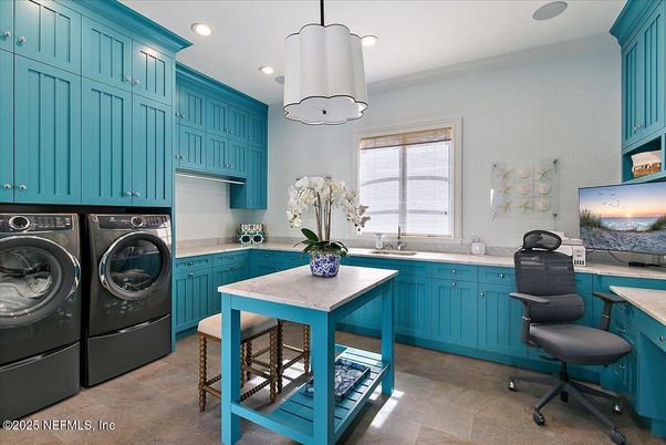 Interior, Recessed Lighting, Washer