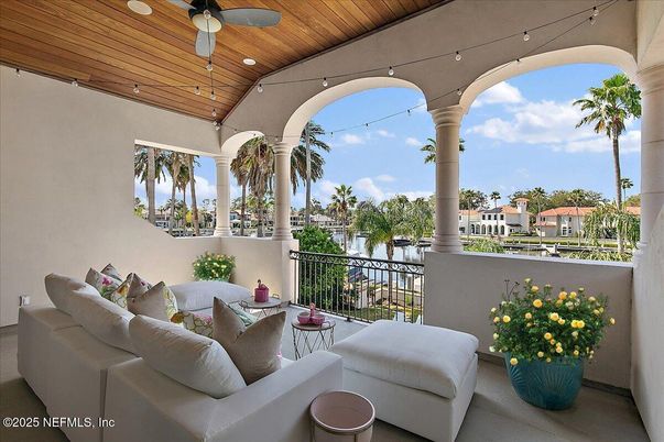 Exterior, Recessed Lighting, Wooden Ceilings