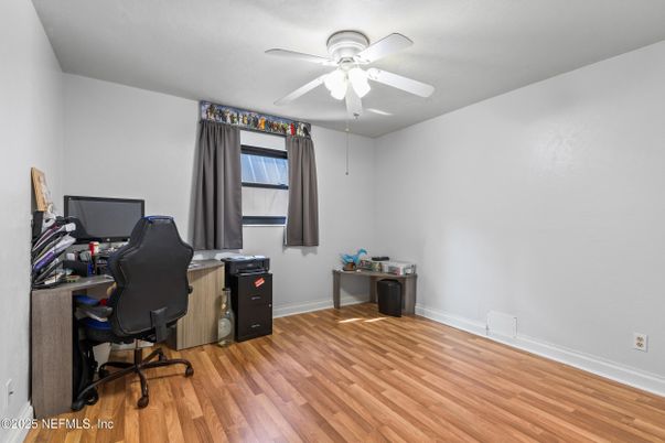 Home Office, Interior, Wood Texture Flooring
