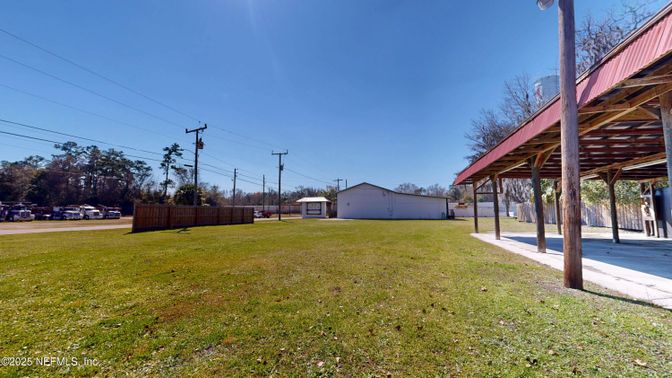 Backyard, Detached Garage, Exterior