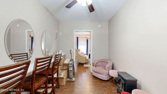 Dining room, Interior, Wood Texture Flooring