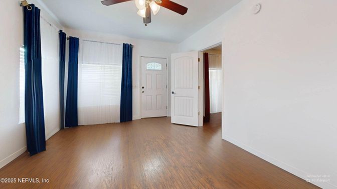 Empty room, Interior, Wood Texture Flooring