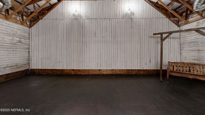 Empty room, Interior, Wooden Walls
