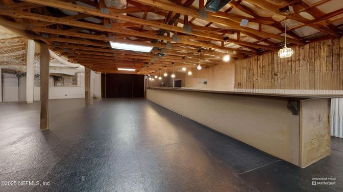 Interior, Pendant Lights, Wooden Beams