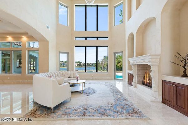 Fireplace, Interior, Living room